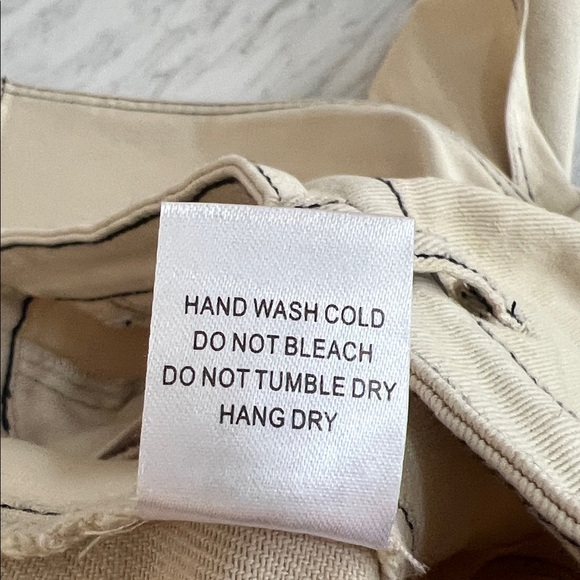 Miou Muse Beige Women's High Rise Cargo Midi Skirt - Picture 5 of 10